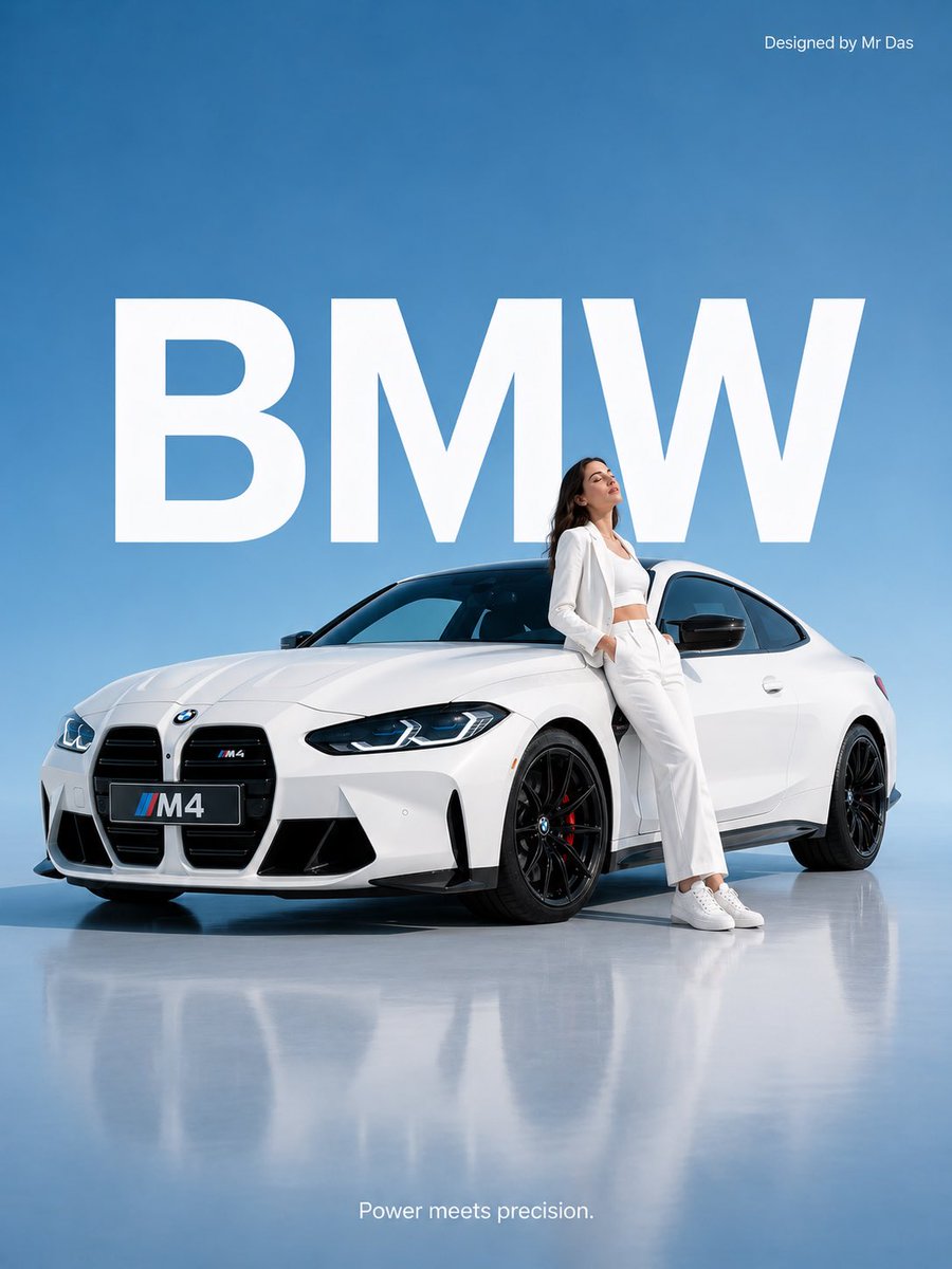 Giant BMW Minimalist Ad