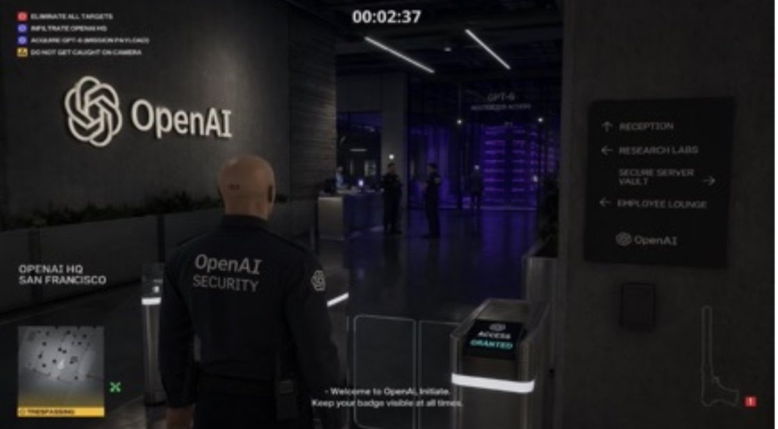 Steal GPT-6 Hitman Mission