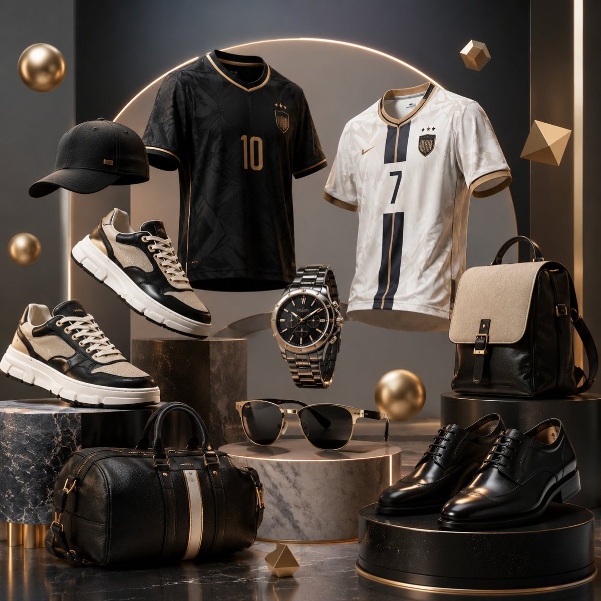 Luxury 9-Piece Fashion Showcase