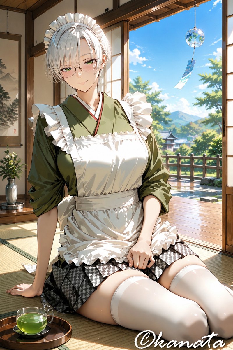 Kimono Maid Summer Rest