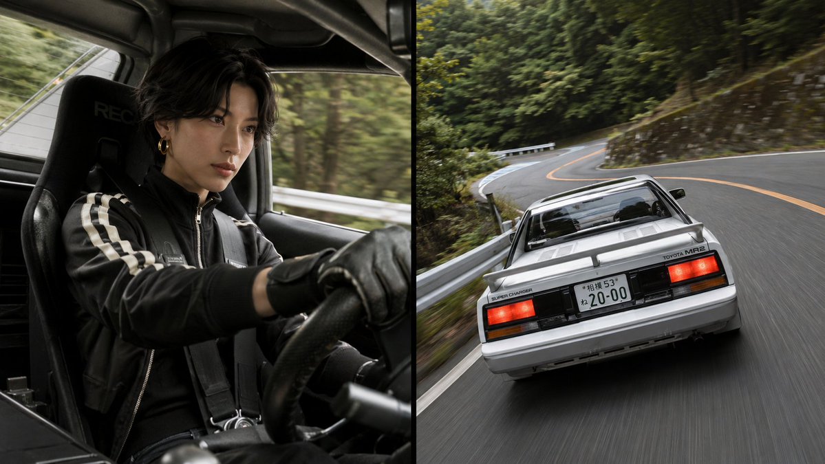 Touge Split MR2 Action