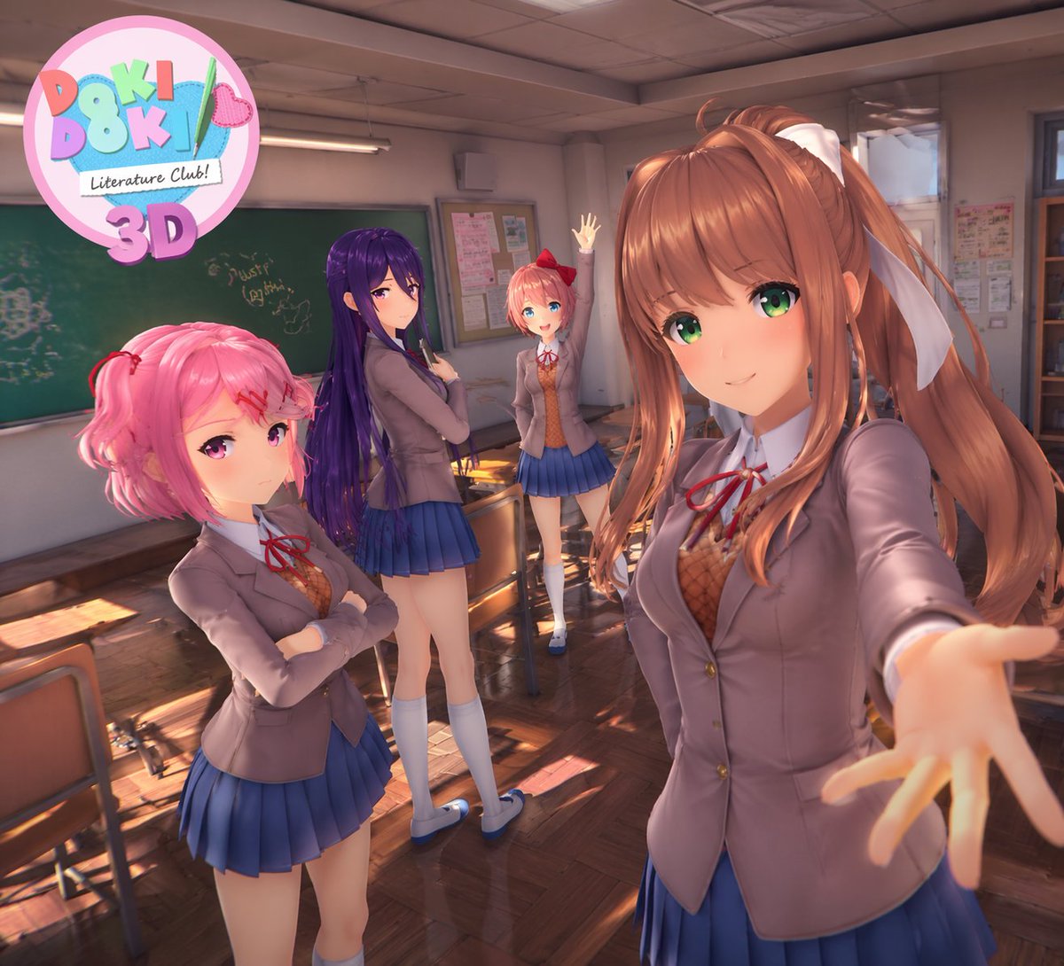 Doki Doki 3D Anime Classroom