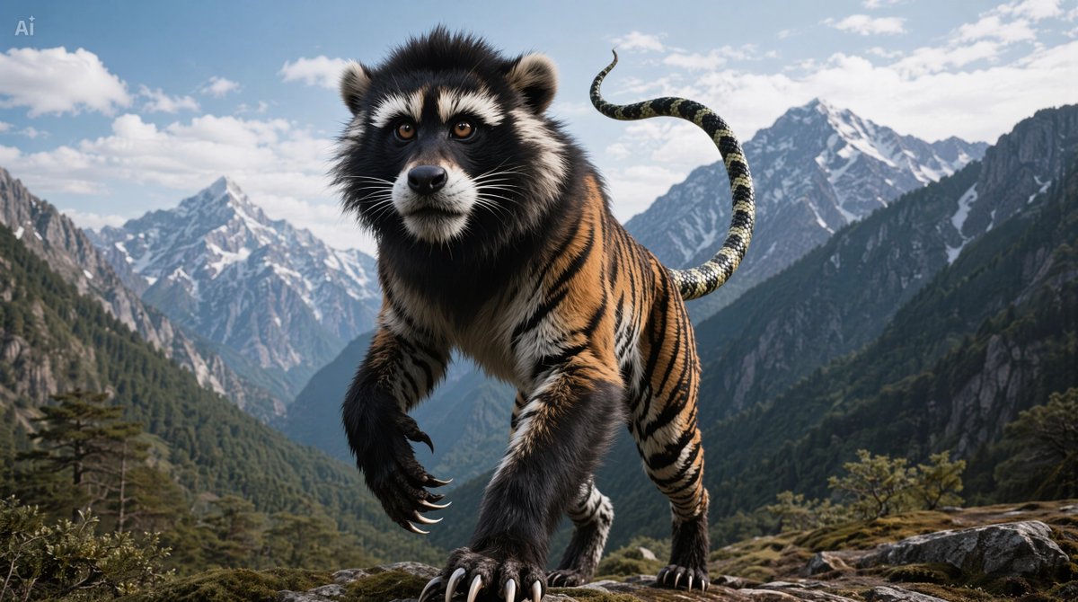 Nue Prowling Above Clouds