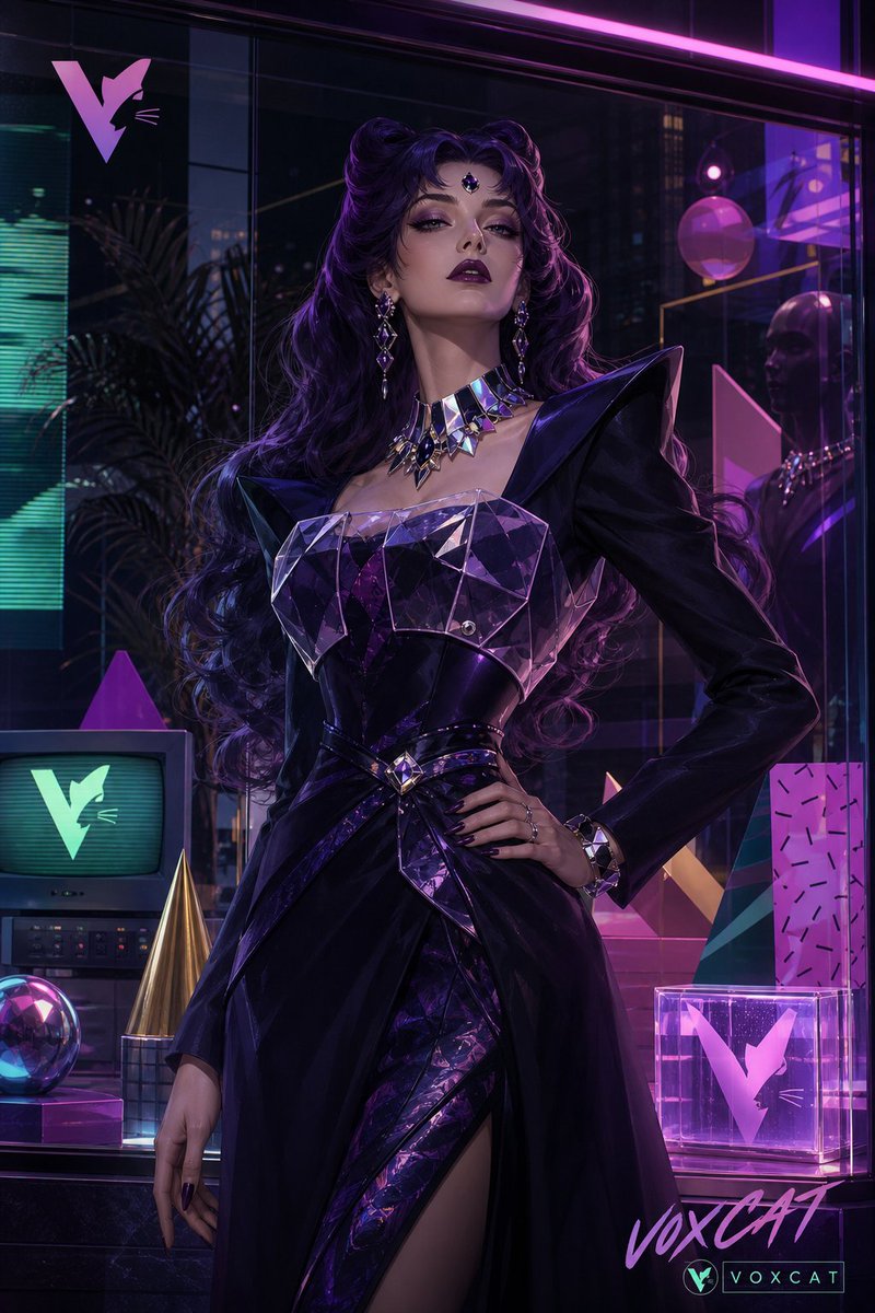 Cyberpunk Idol Fashion Editorial