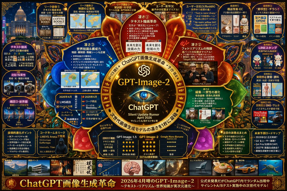 GPT-Image-2 Leaked Infographic Breakdown