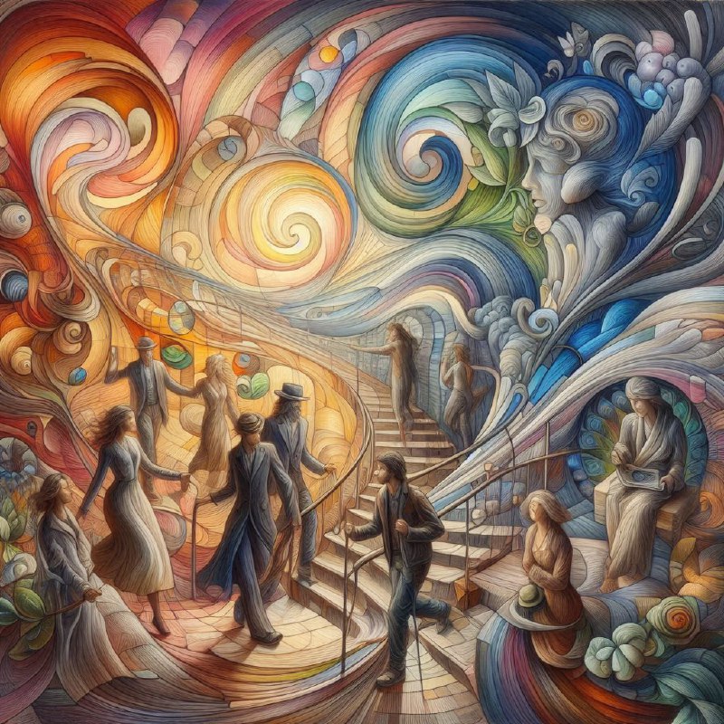 O'Keeffe and Blake Style Conversation on Truth and Joy