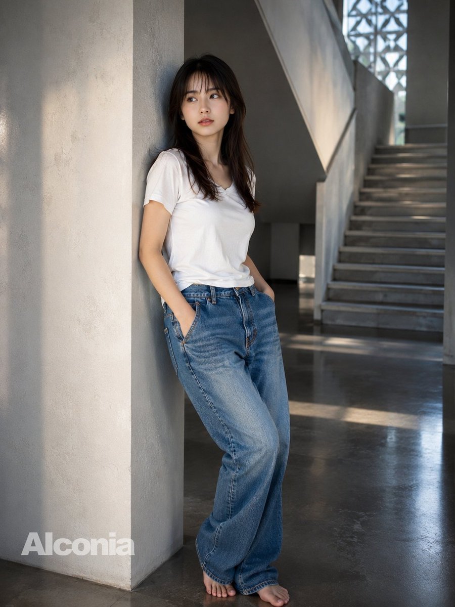 Minimalist Fashion Portrait Editorial