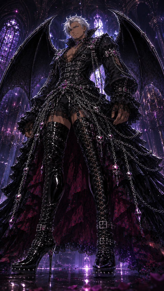 Gothic Dark Fantasy Demon Lord