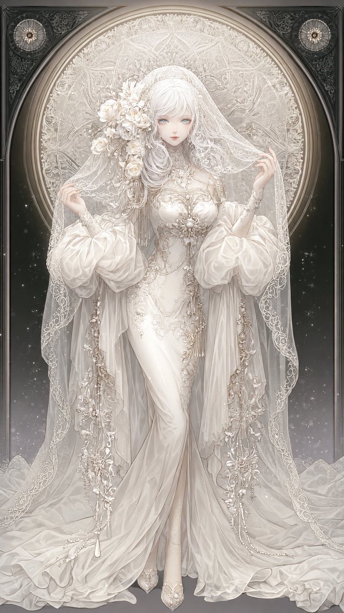 Goddess of Garments Fantasy Bridal Art