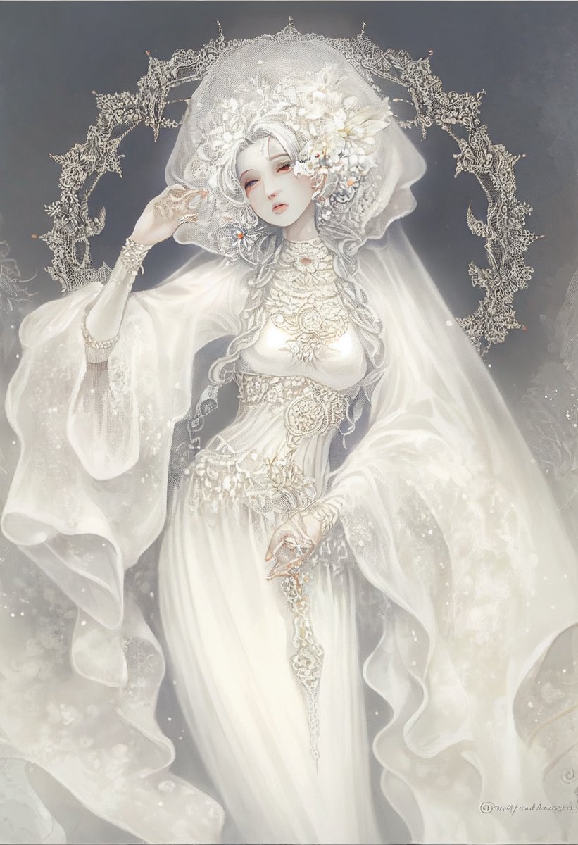 Lace Veil Goddess