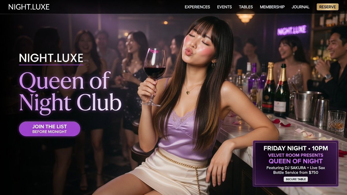Nightclub Queen Luxury Landing