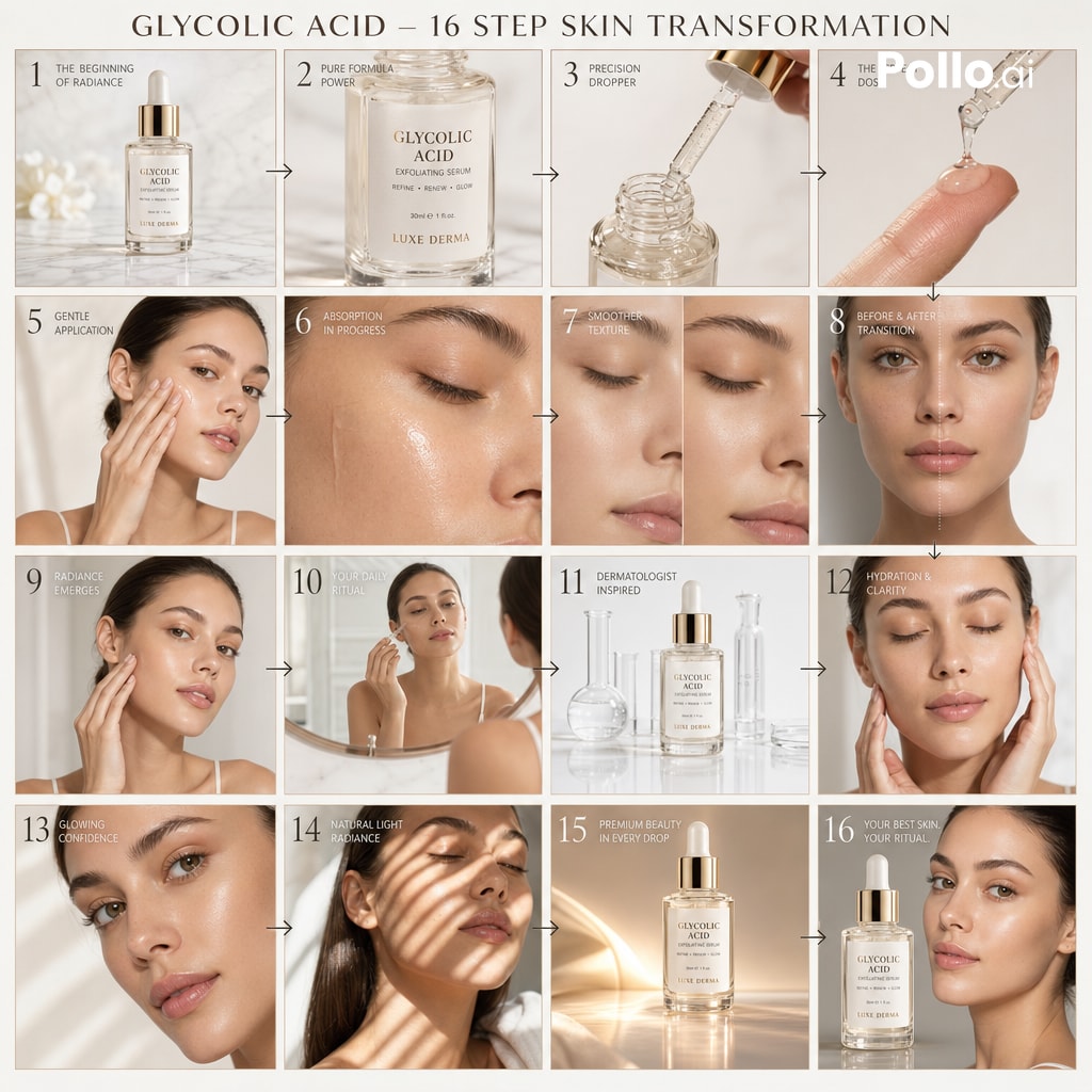 16-Step Skin Transformation