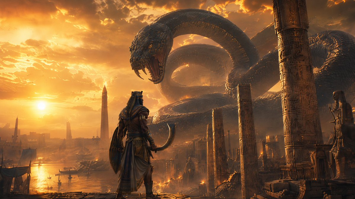 Pharaoh vs Apophis Serpent