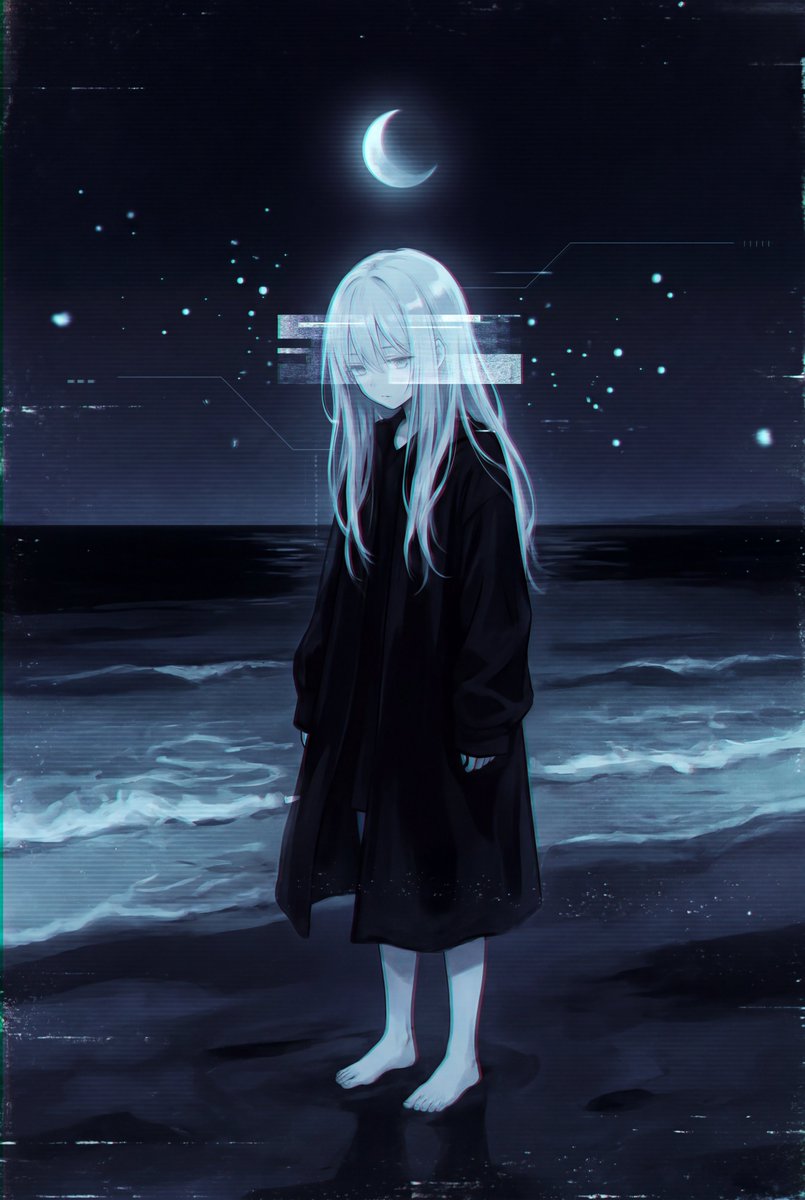 Lunar Glitch Solitude