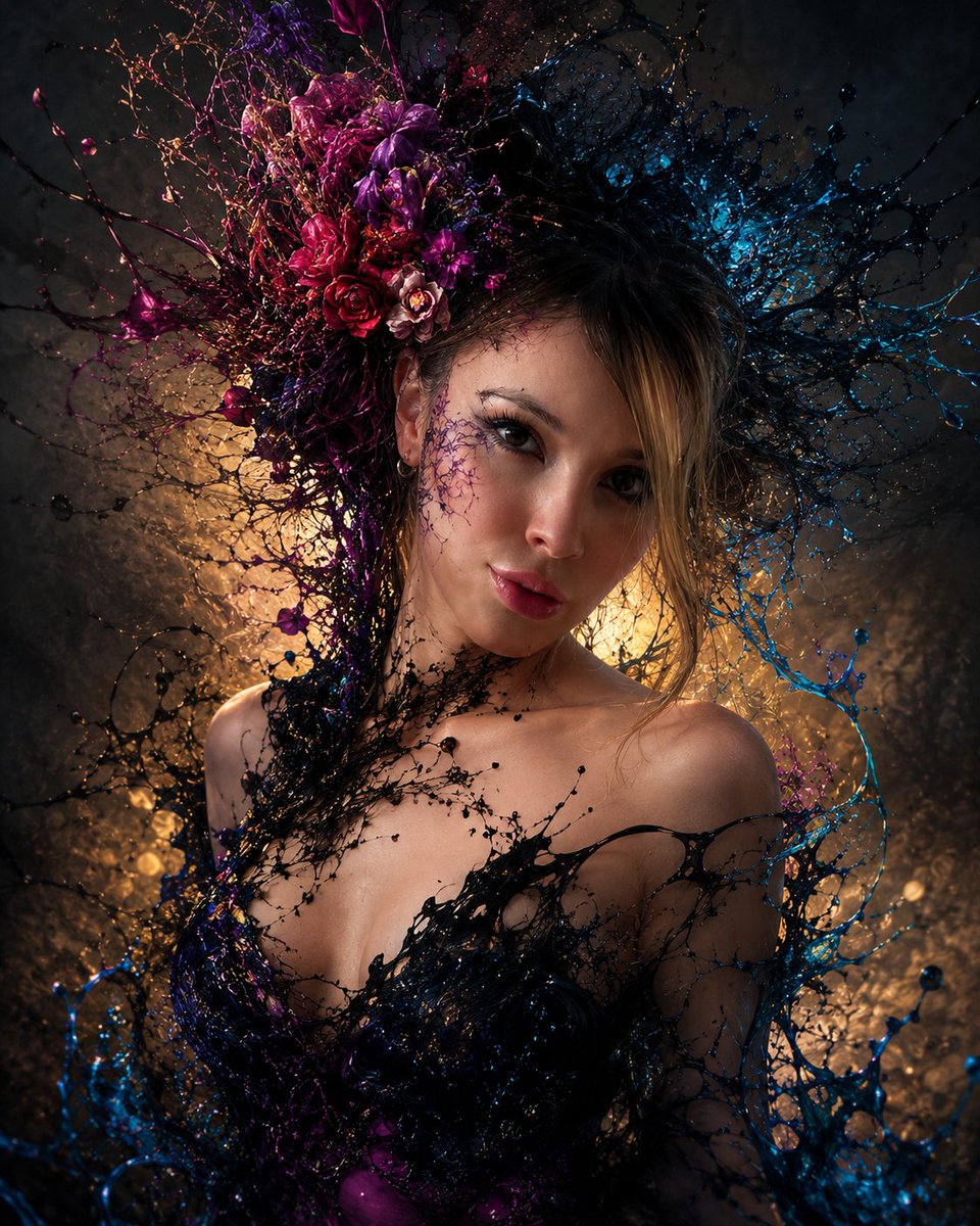 Dark Fantasy Surreal Portrait