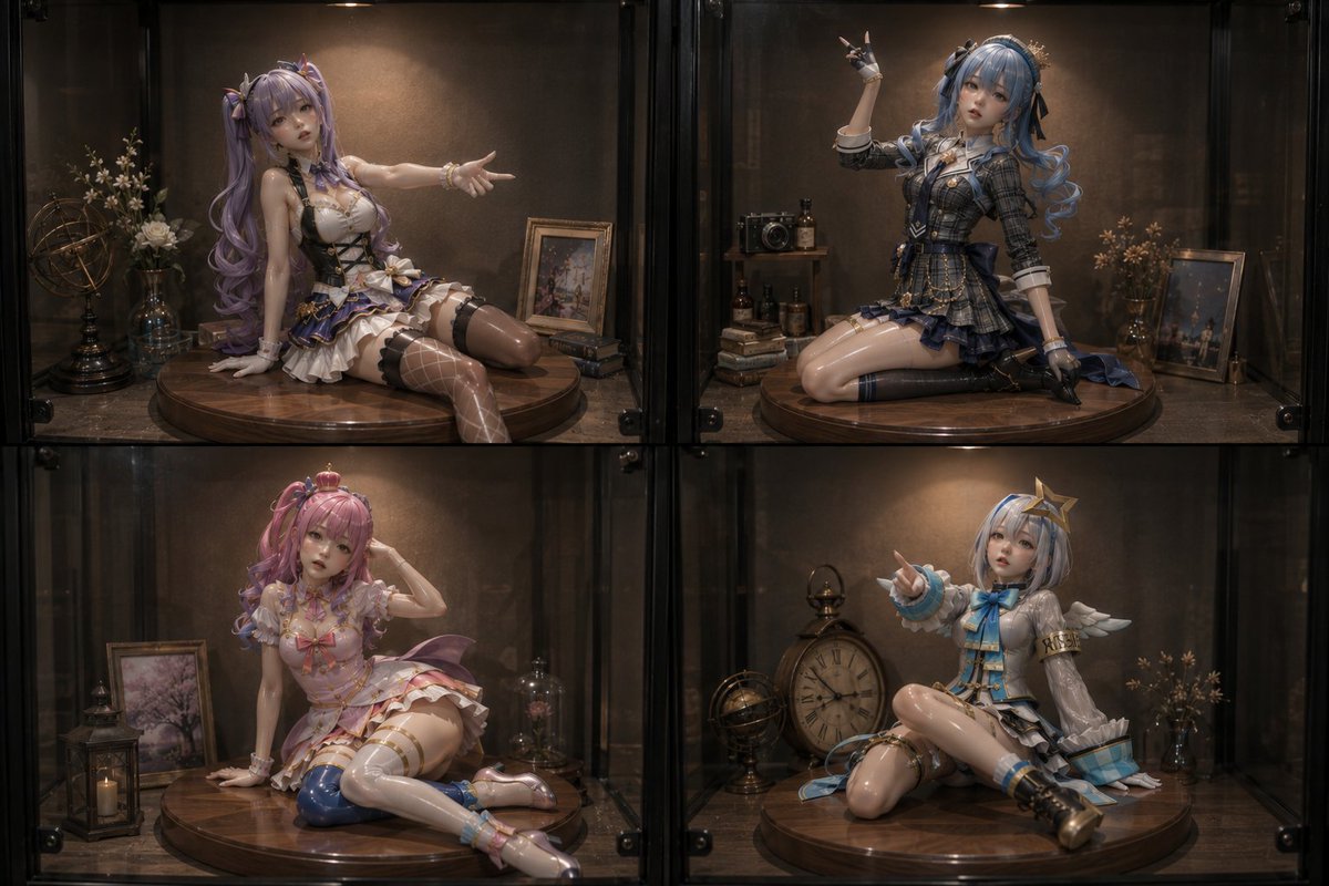 Luxury Anime Idol Figurines