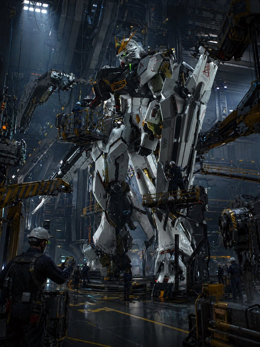 Giant Mecha Maintenance Bay