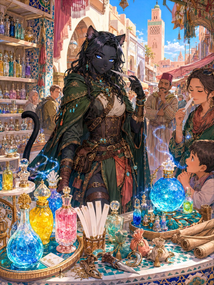 Otherworldly Panther Perfumer