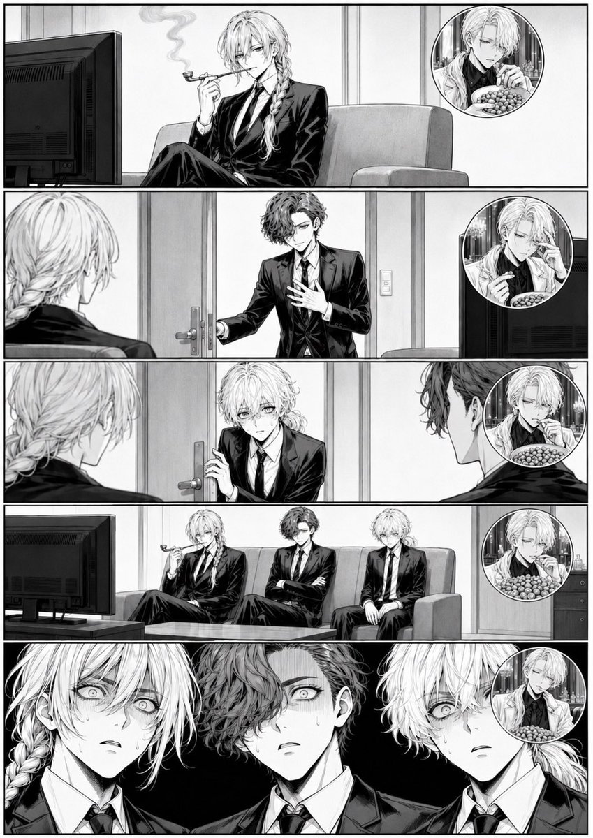 Suited Men Nut Mystery