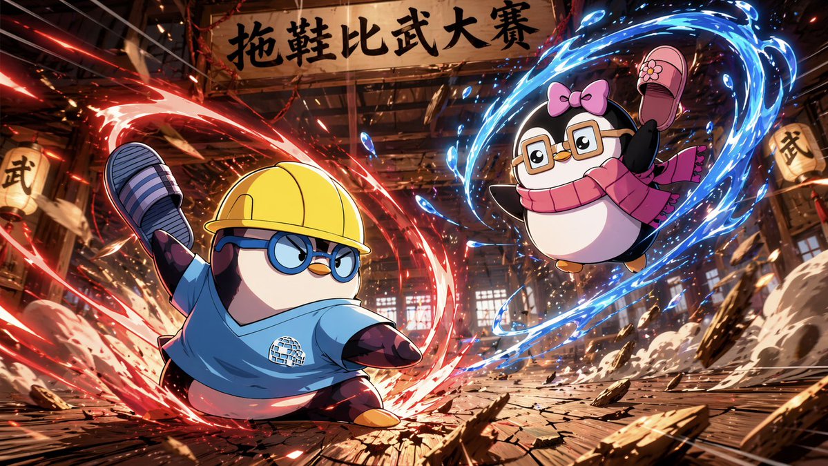Penguin Slipper Martial Arts Showdown