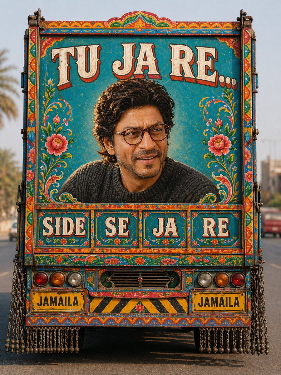 Pakistani Truck Art Highway