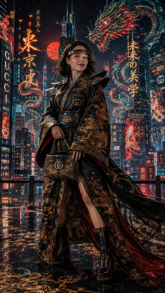 Neon Dragon Empress