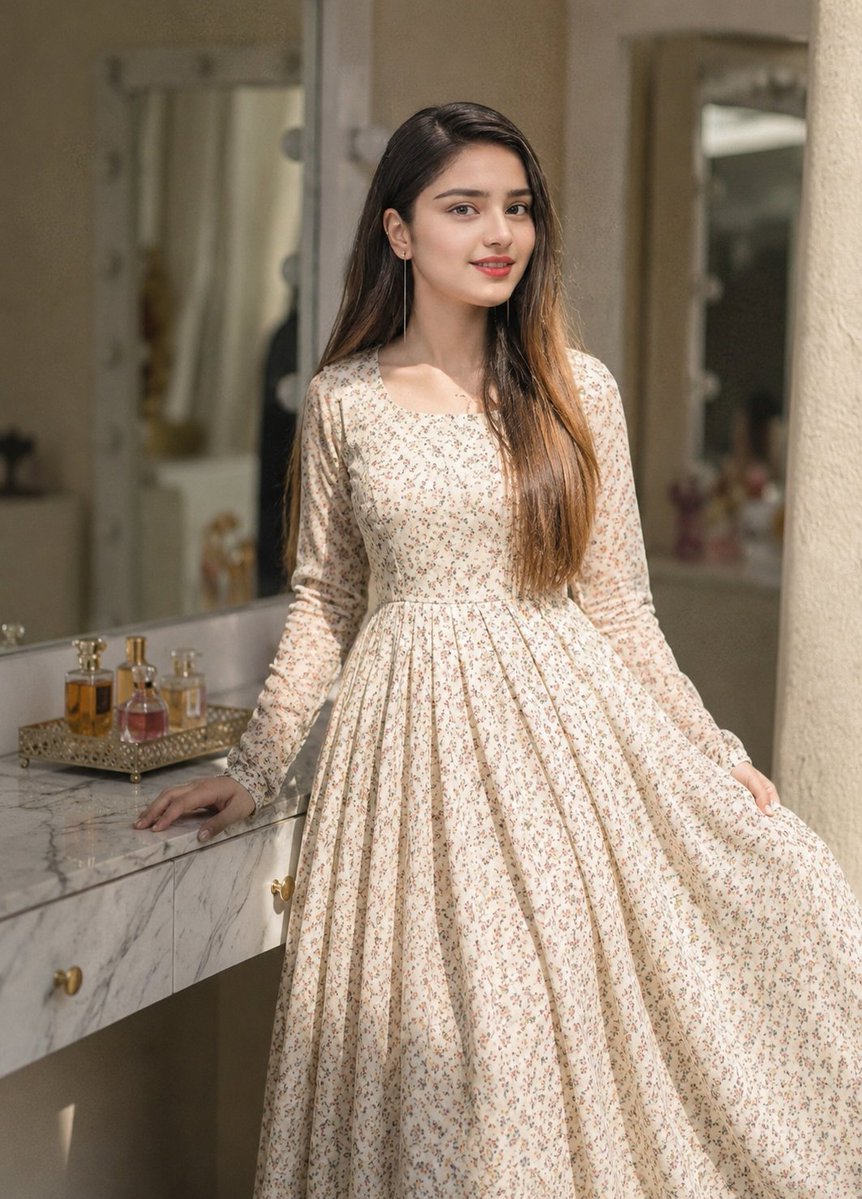 Elegant Vanity Portrait