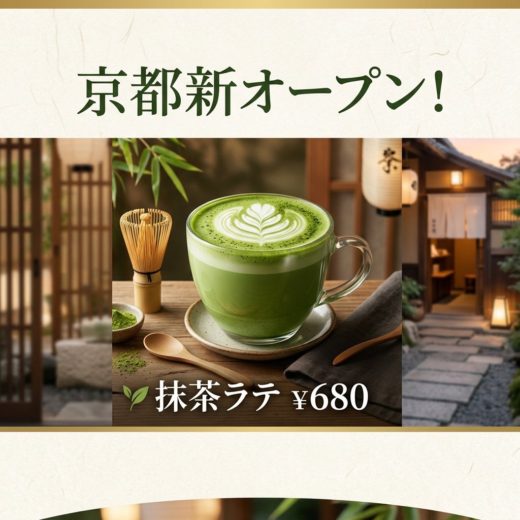 Kyoto Matcha Latte Promo