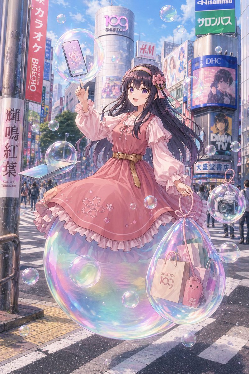 Shibuya Bubble Girl Dream