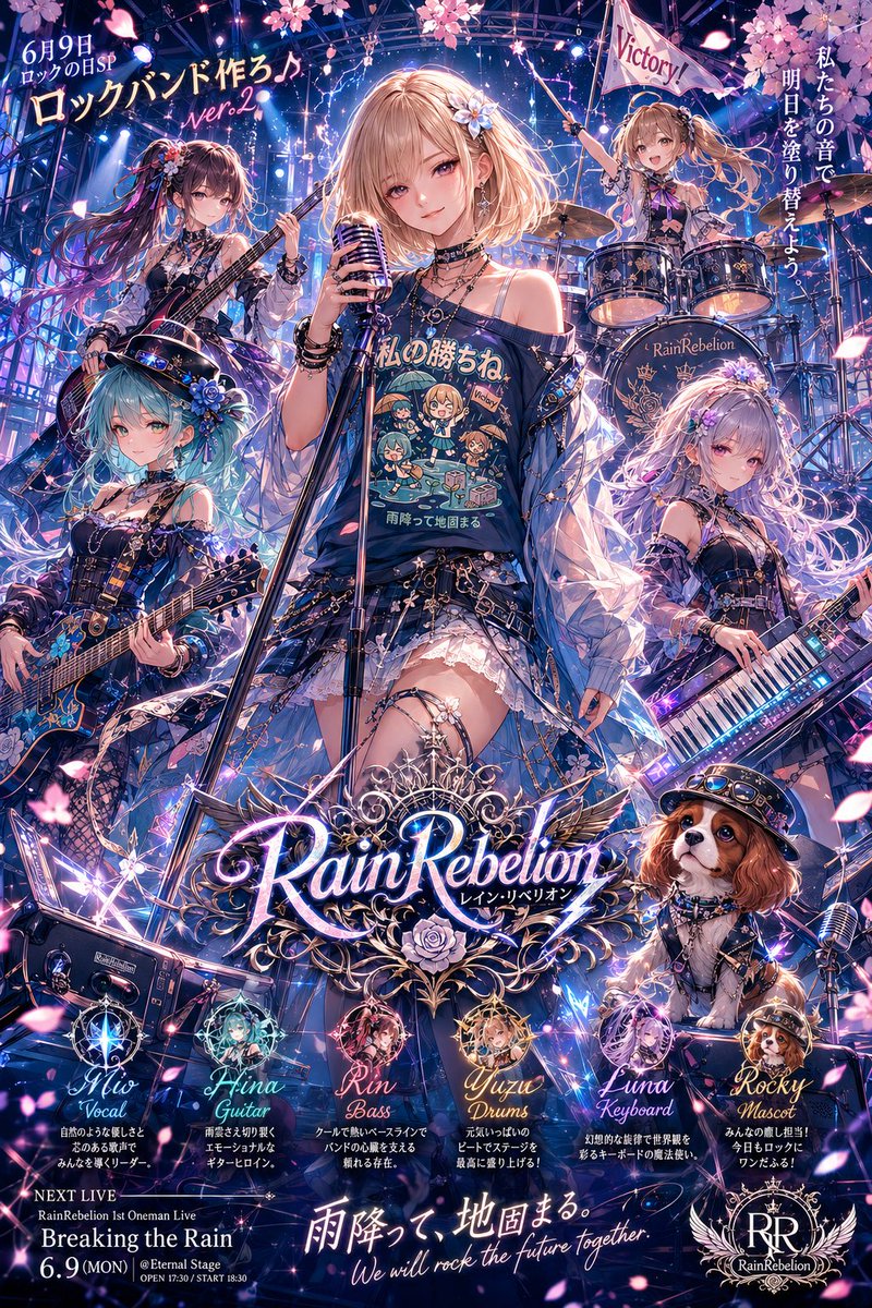 RainRebellion Rock Night Live