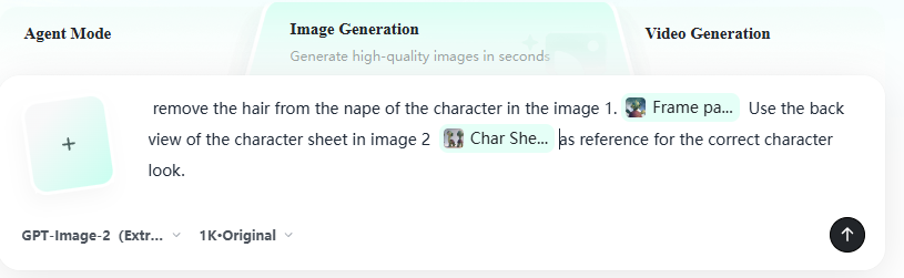 Character Hair Correction Guide