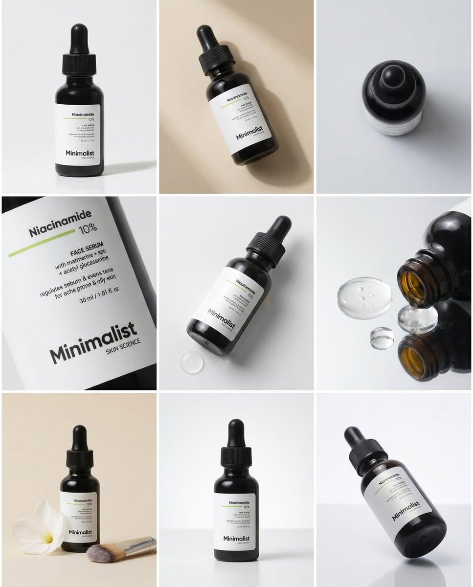 Niacinamide Serum Product Showcase