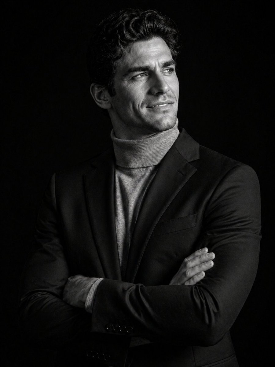 Cinematic Black White Portrait Mastery
