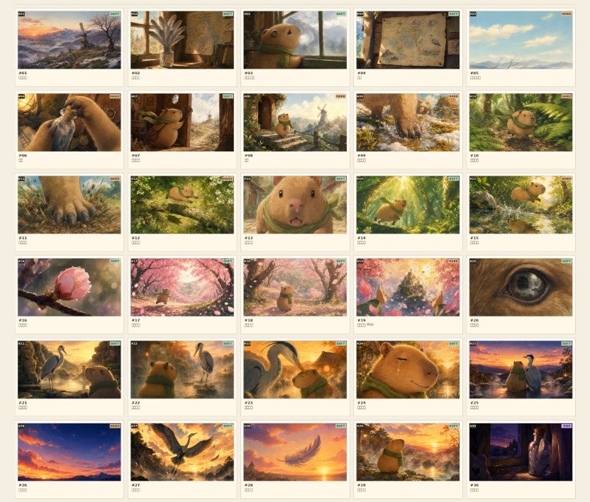 Capybara and Heron's Journey