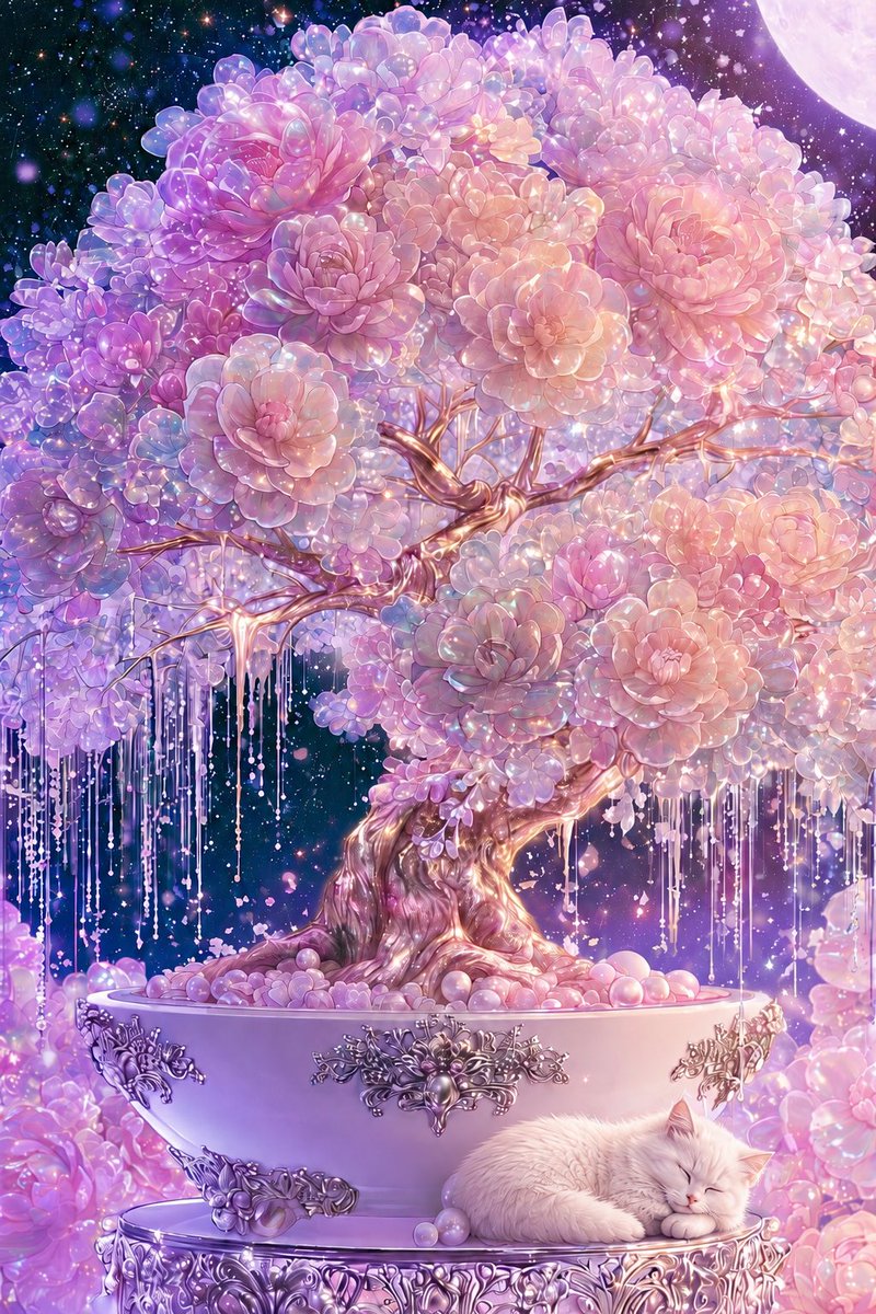 Cosmic Bonsai Dream Garden