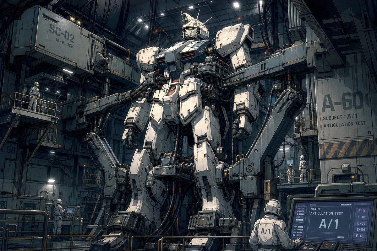 Mecha Articulation Test Hangar