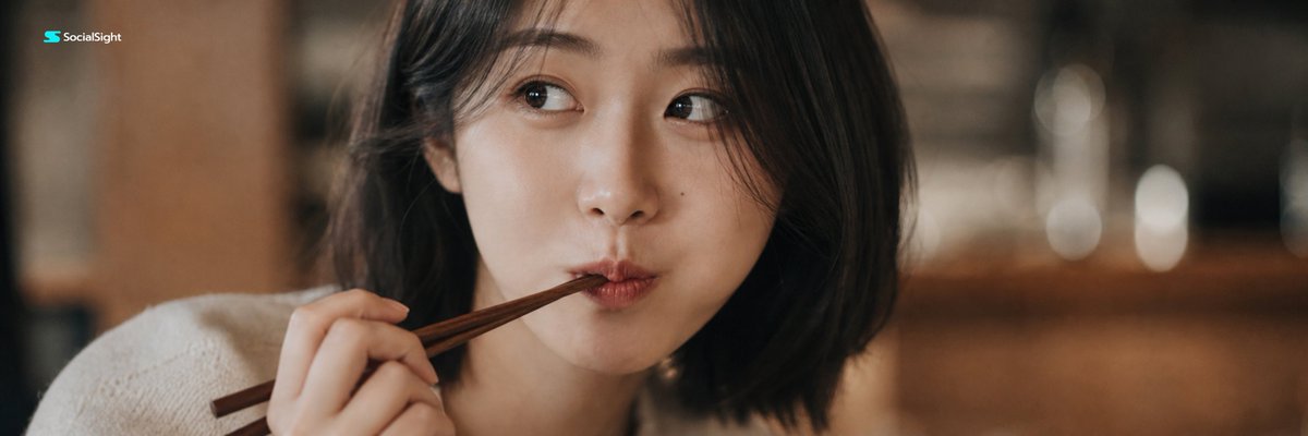 Playful Chopsticks Girl Portrait