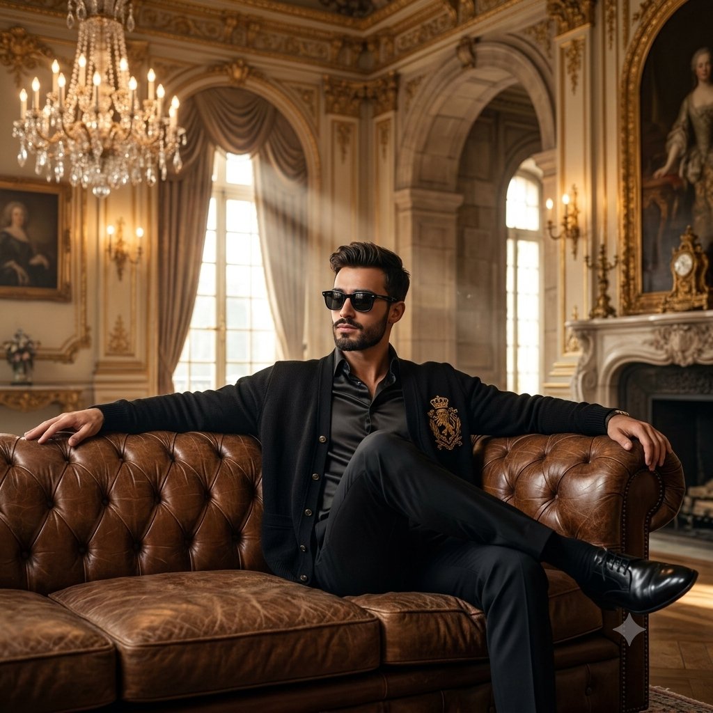 Luxury Palace Fashion Portrait