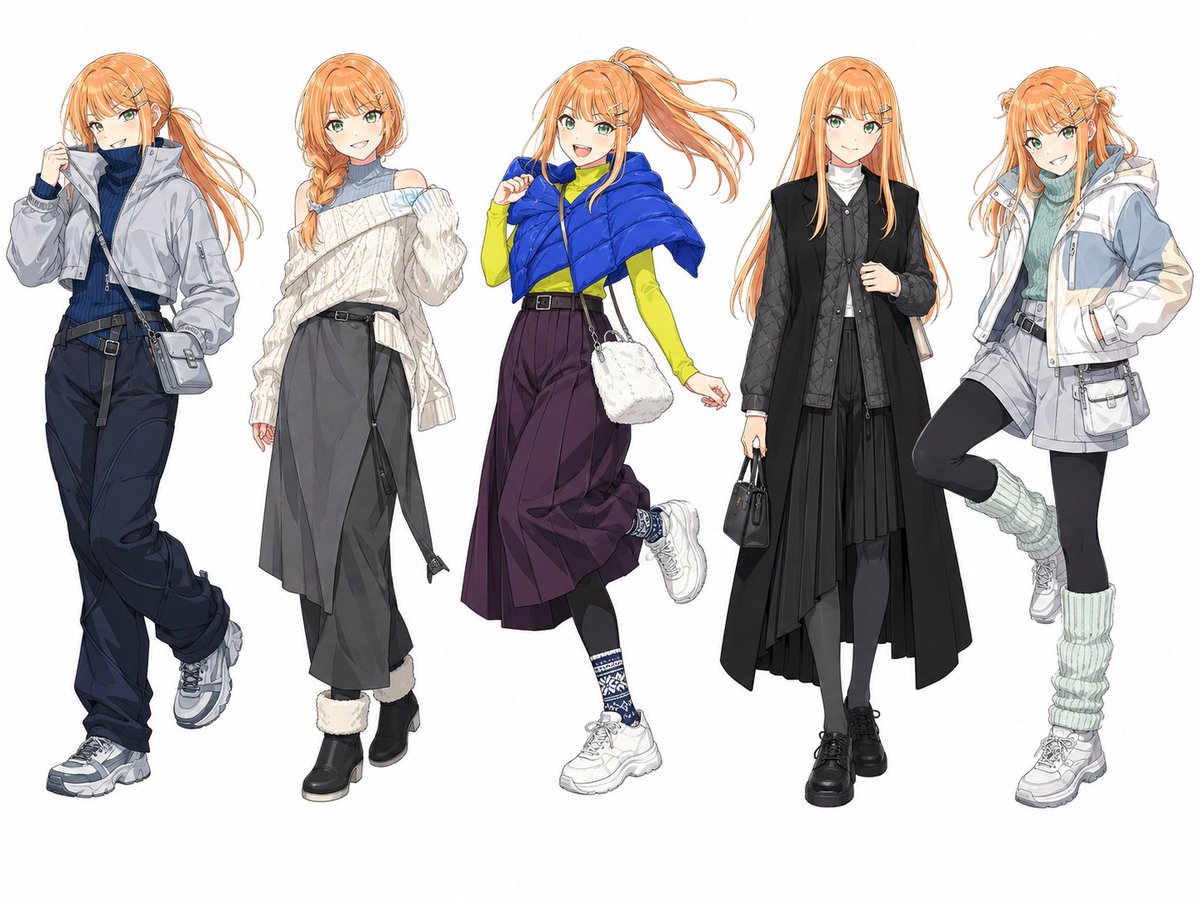 Anime Winter Streetwear Lineup