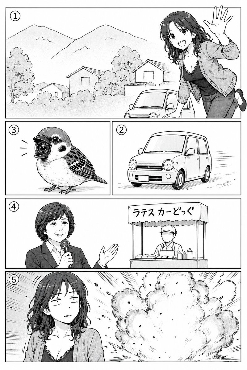 Manga Storyboard Polish Art