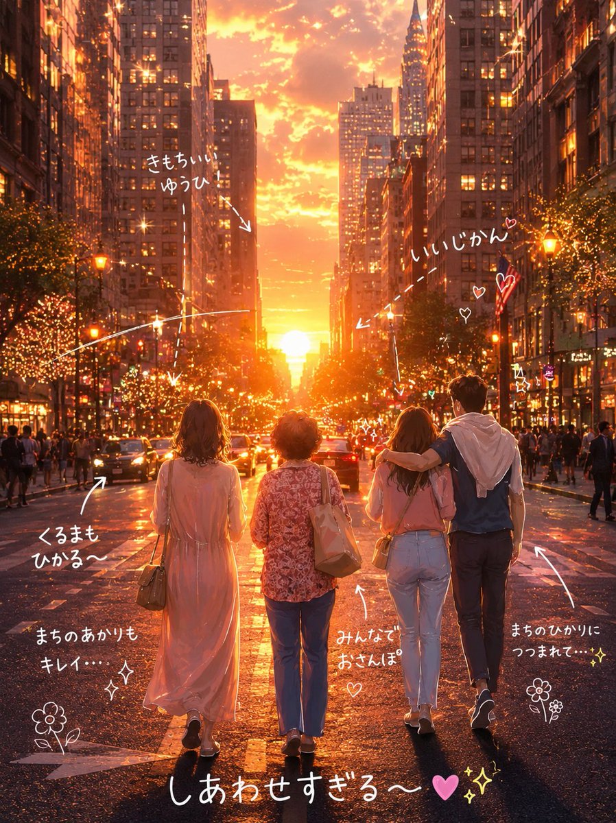 Golden Hour Cinematic City Sunset