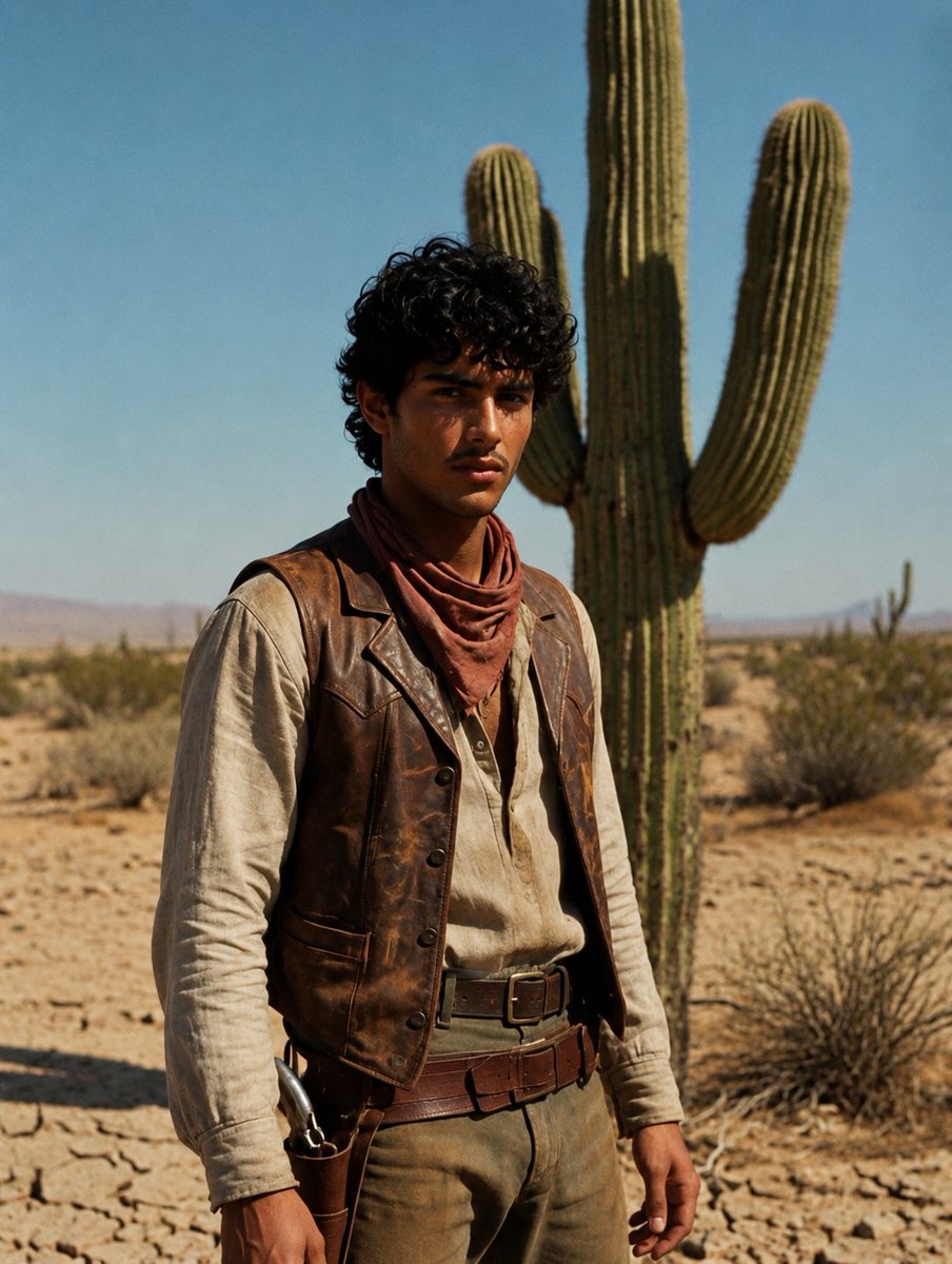 Desert Luxury Cowboy Editorial