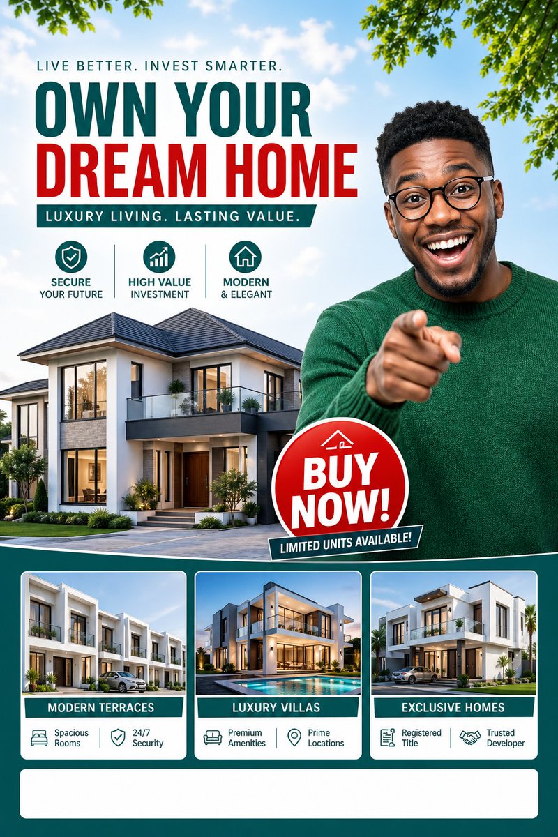 Luxury Real Estate Promo Flyer