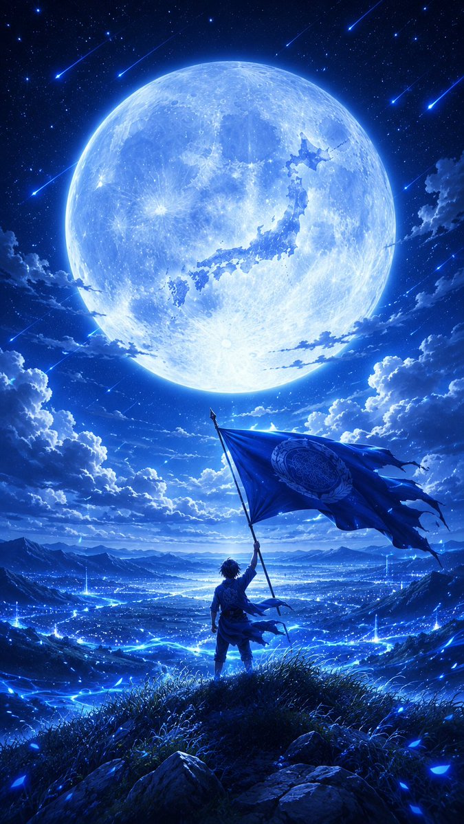 Samurai Under Sapphire Moon