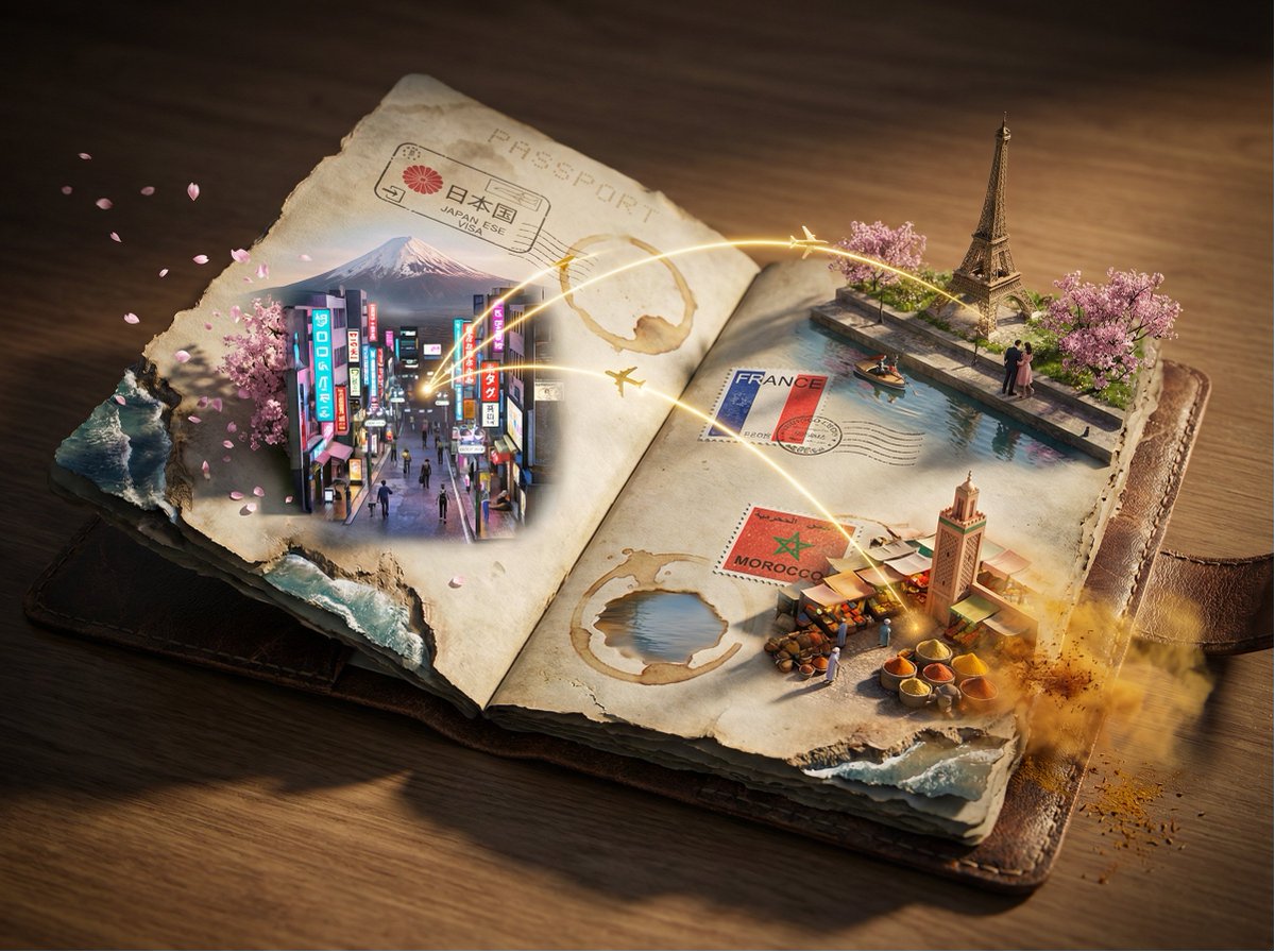 Passport Worlds Unfold