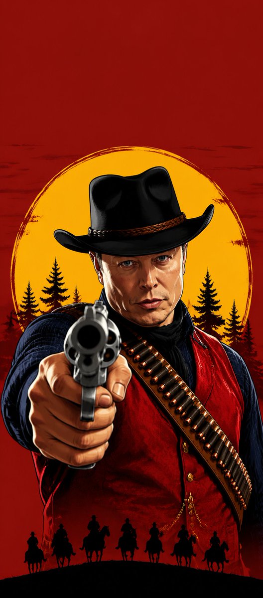 Western Outlaw Gunslinger Poster