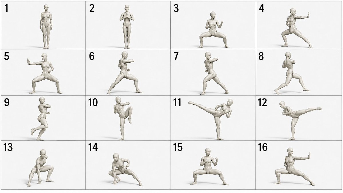 3D Puppet Shaolin Martial Arts