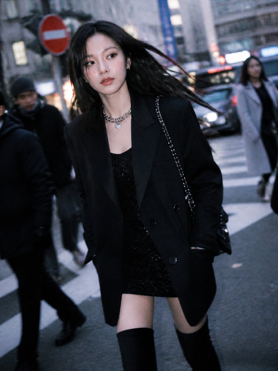 Candid Street Style At Dusk