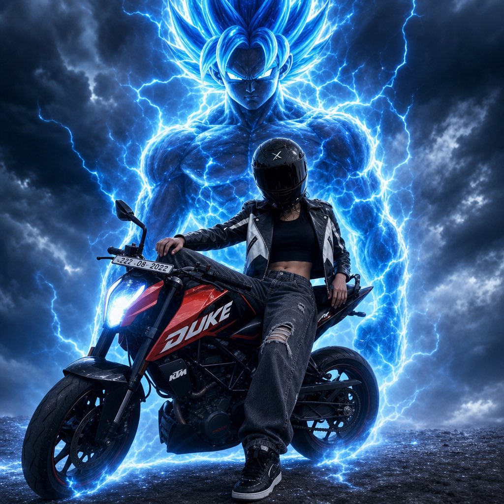 Electric Anime Biker Girl Cinematic Edit