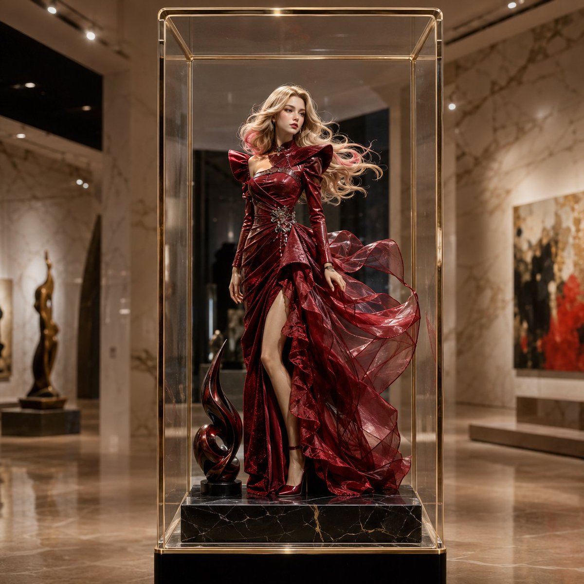 Luxury 3D Product Museum Display